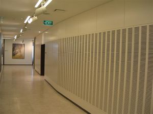 Akustikplatte für Decken - MURANO: HOLES - Sontext Pty Ltd - MDF