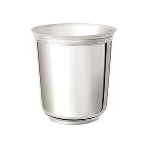 Tasse / versilbertes Metall
