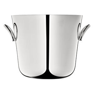 Eiskübel / versilbertes Metall