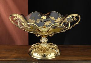 Glas-Servierenschüssel