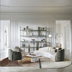 halbrundes Sofa