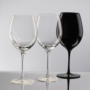 Glas mit Stiel / Kristall / Objektmöbel
