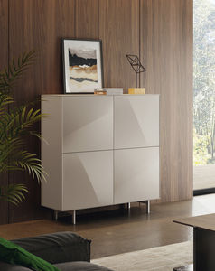 hohes Sideboard / modern / Verbundwerkstoff / modulierbar