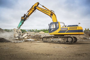 Bagger auf Raupen 1