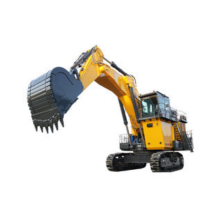 großformatiger Bagger 1