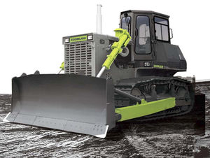 Bulldozer auf Raupen