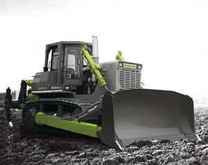 Bulldozer auf Raupen
