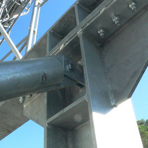 Stahlstruktur für Industrieanwendung