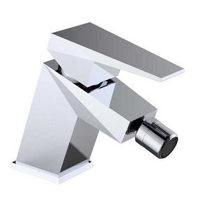 Einhebelmischer für Bidet / aus verchromtem Messing / für Badezimmer / 1-Loch