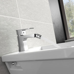 Einhebelmischer für Bidet / aus verchromtem Messing / für Badezimmer / 1-Loch