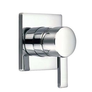Einhebelmischer für Duschen / Einbau / aus verchromtem Messing / für Badezimmer