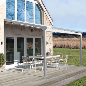 angebaute Pergola