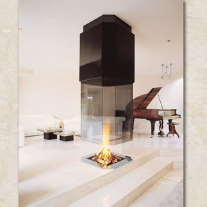 Holzkamin - SPECIAL 14 - boley - modern / offene Feuerstelle / Einbau