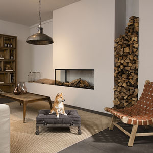 Holz-Hundekorb