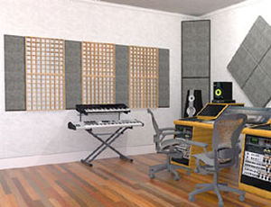 Holz-Schalldiffusor