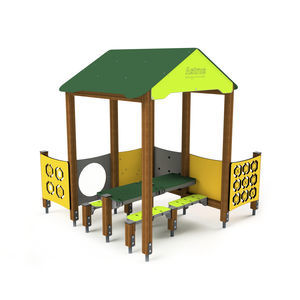Holz-Spielplatzgerät