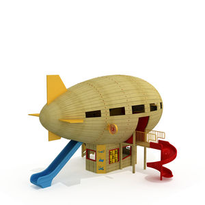 Holz-Spielplatzgerät 1