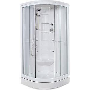 Hydromassagekabine für Eckeinbau