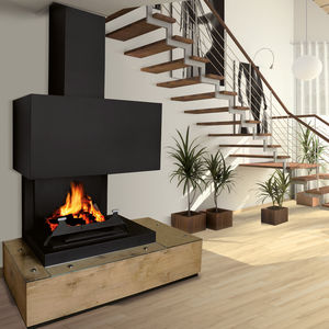Holzkamin 1