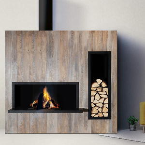 Holzkamin 1