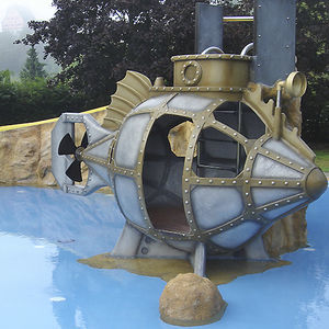 Fahrzeug für Aquapark