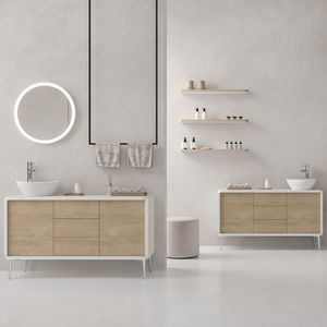 freistehender Waschtisch-Unterschrank 1