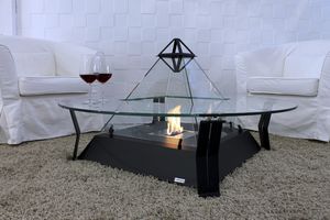 Bioethanol-Kamin - LOUVRE - bioKamino - modern / geschlossene