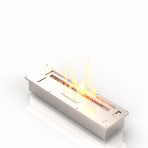 Bioethanol-Brennkammer / Edelstahl