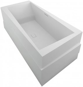 freistehende Badewanne 1