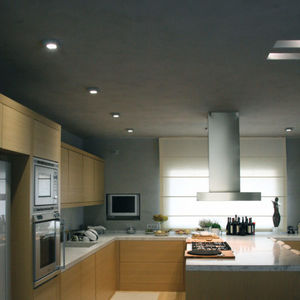 Deckenstrahler / Innenraum / LED / quadratisch