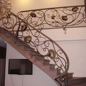 Schmiedeeisen-Geländer