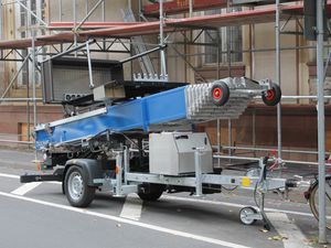 Lastenaufzug für Baustellen