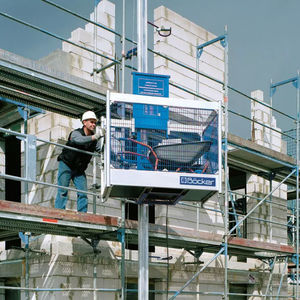 Lastenaufzug für Baustellen