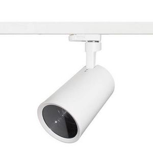 LED-Schienenleuchte / rund / Aluminiumguss / Objektmöbel