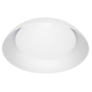 moderne Deckenleuchte / rund / Aluminium / PMMA