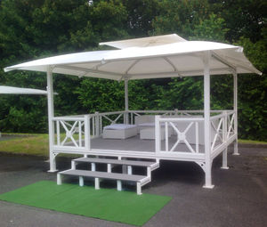 Aluminium-Pavillon