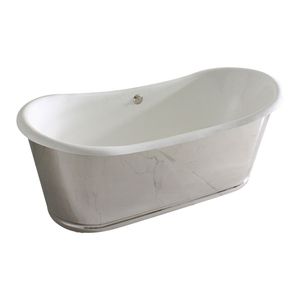 ovale Badewanne