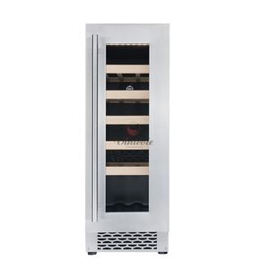 Weinkühlschrank für professionellen Gebrauch / Einbau / Edelstahl / elektrisch
