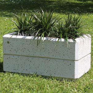 Faserbeton-Pflanzkübel