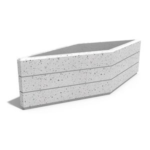 Faserbeton-Pflanzkübel