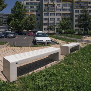 moderne Bank für den öffentlichen Raum