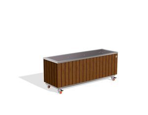 Holz-Pflanzkübel