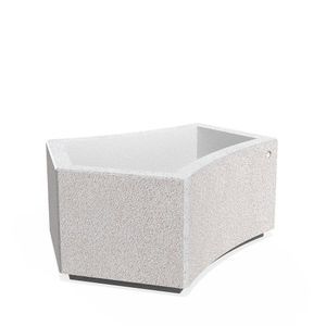 Faserbeton-Pflanzkübel