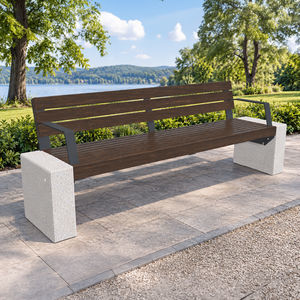 Beton-Gartenbank 1