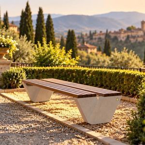 moderne Gartenbank 1