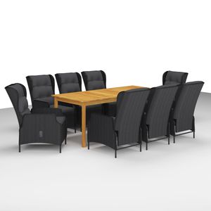 moderne Tisch- und Stuhlkombination 1