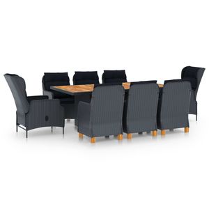 moderne Tisch- und Stuhlkombination