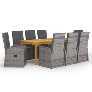 moderne Tisch- und Stuhlkombination 1