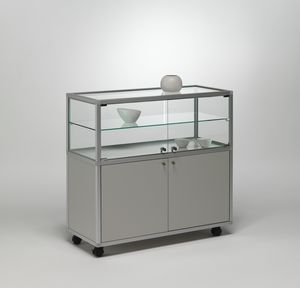 moderne Vitrine