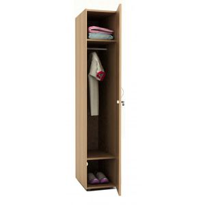 Holz-Garderobenschrank